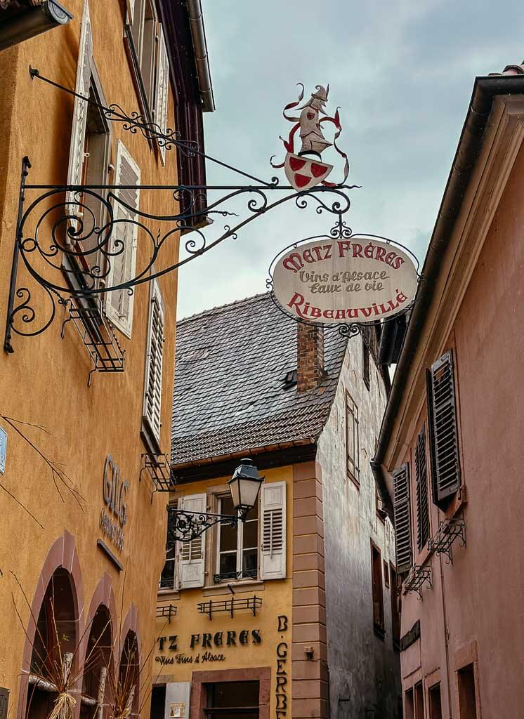 Altstadt von Ribeauville im Elsass