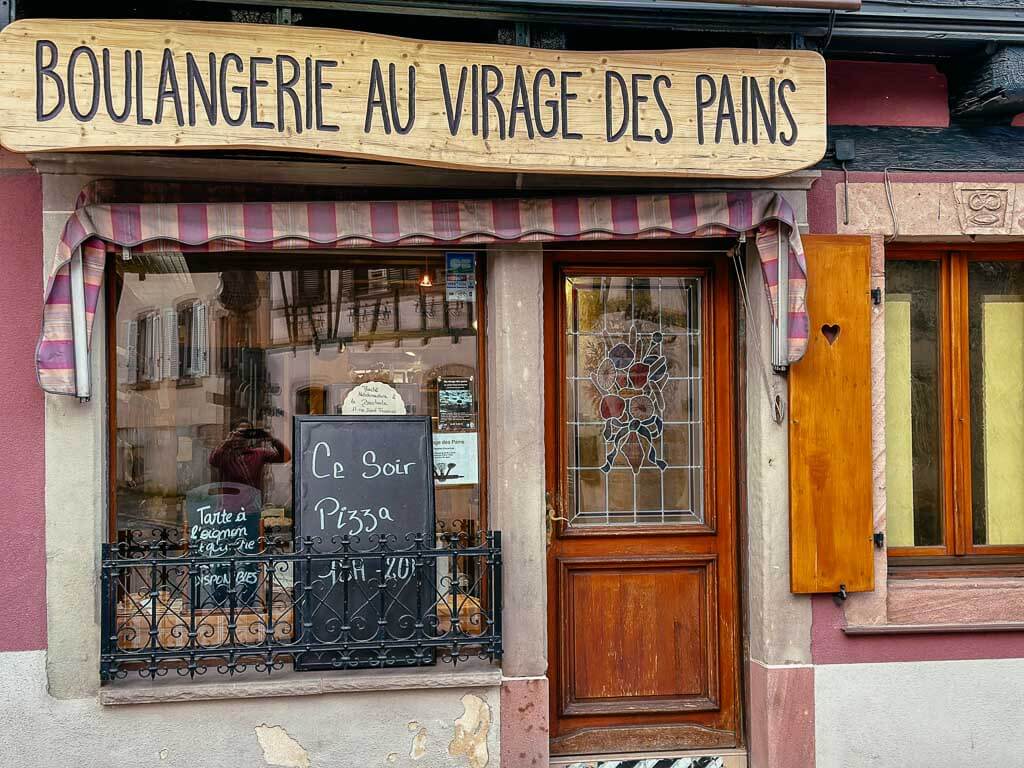 Boulangerie au Virage des Pains in Saint-Hipppolyte im Elsass