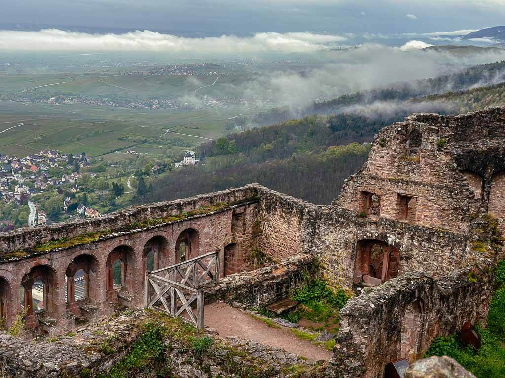 Ulrichsburg in Ribeauvill&eacute; im Elsass