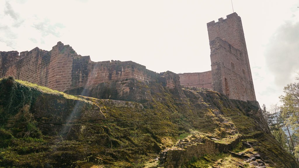 Wangenbourg im Elsass beim Wandern