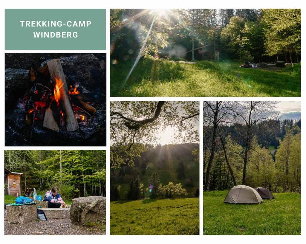 Trekking-Camp Windberg im Schwarzwald