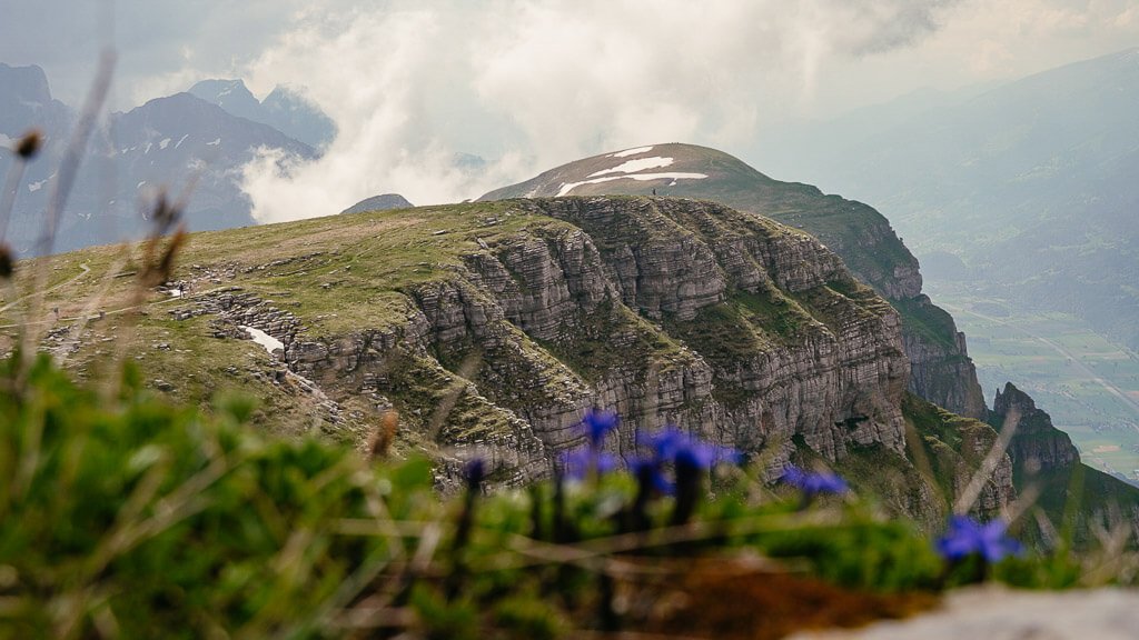 Wanderung am Ch&auml;serrugg auf dem Panoramen Rosenboden