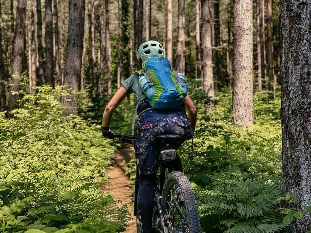 Trails zum Mountainbiken im Duisburger Stadtwald