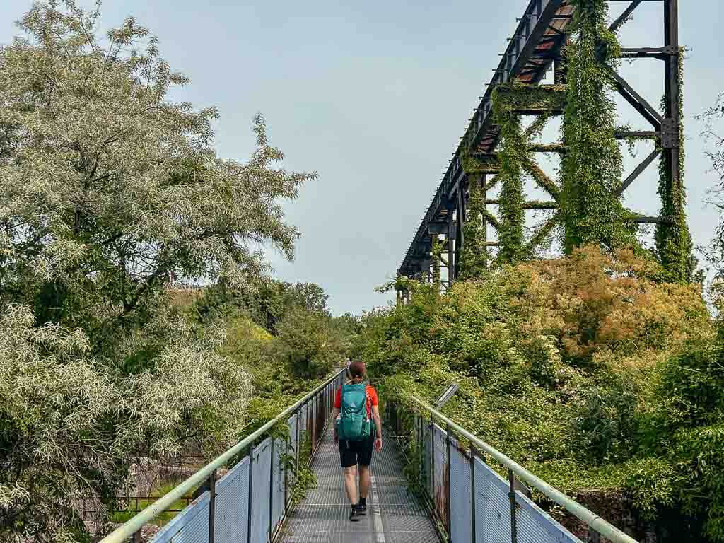 Couchflucht unterwegs im Landschaftspark Duisburg-Nord