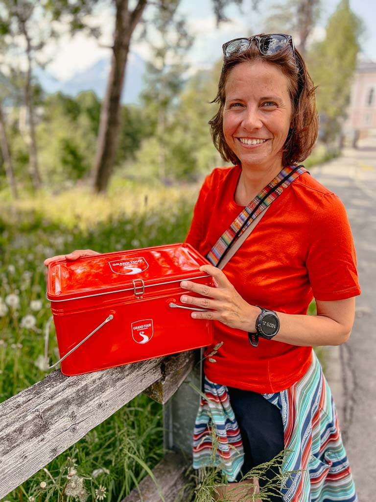 Grand Tour of Switzerland Snackbox mit Couchflucht