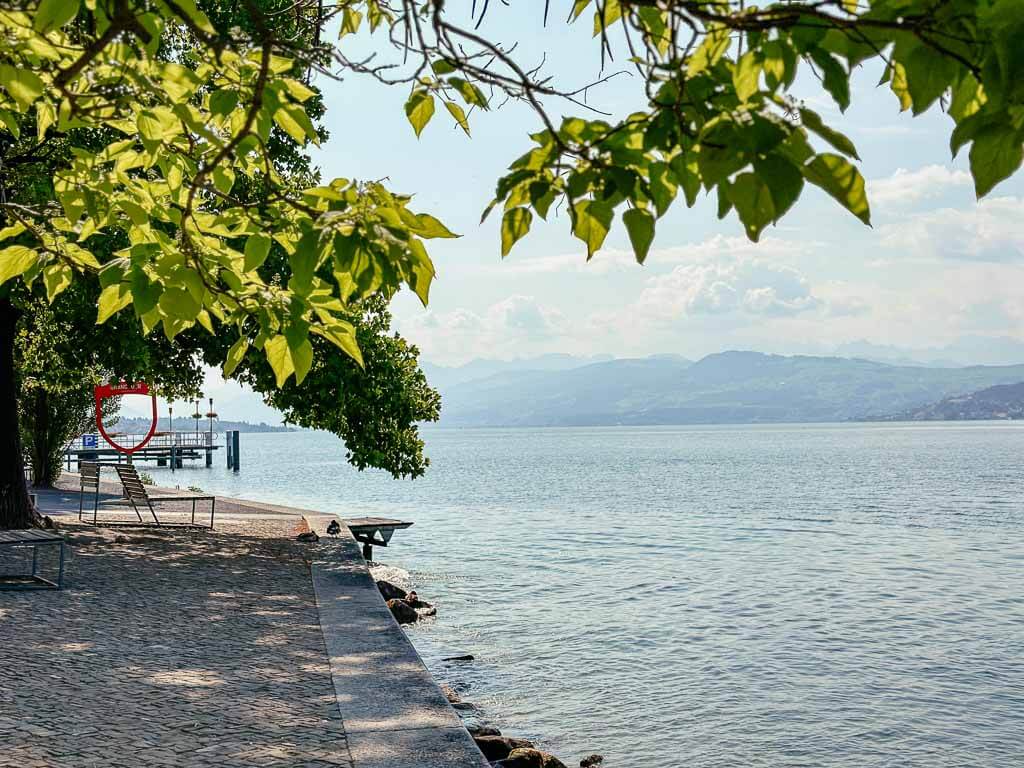 Meilen am Z&uuml;richsee auf der Grand Tour of Switzerland