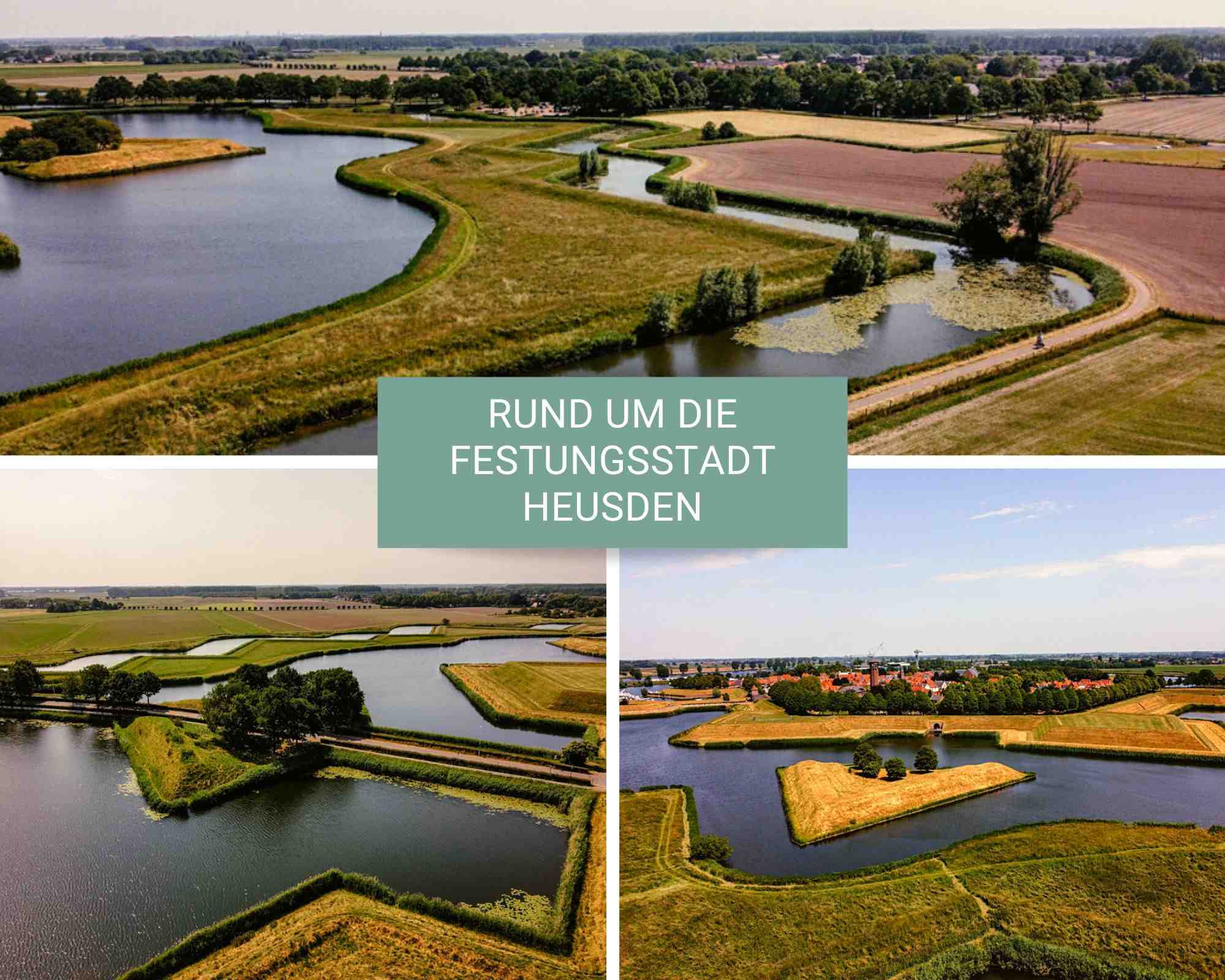 Festungsstadt Heusden in Brabant