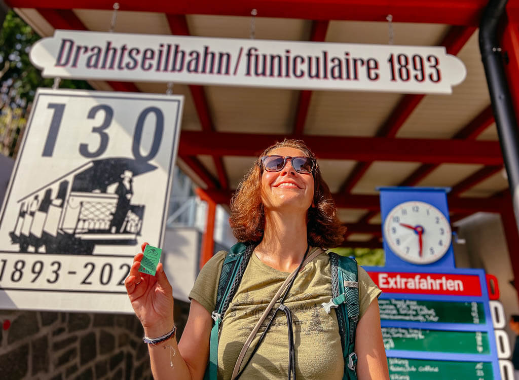 Couchflucht an der Drahtseilbahn zum Stanserhorn
