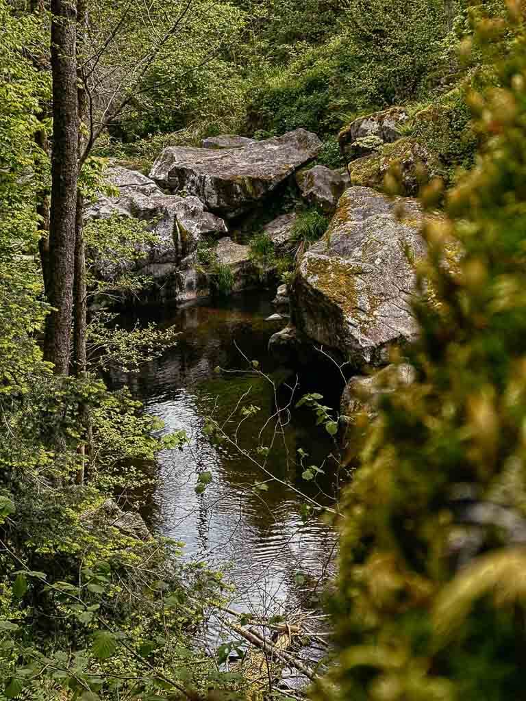 Teufelsk&uuml;che an der Alb auf dem Albsteig im Schwarzwald