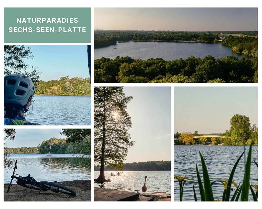 Sechs-Seen-Platte in Duisburg Radtour