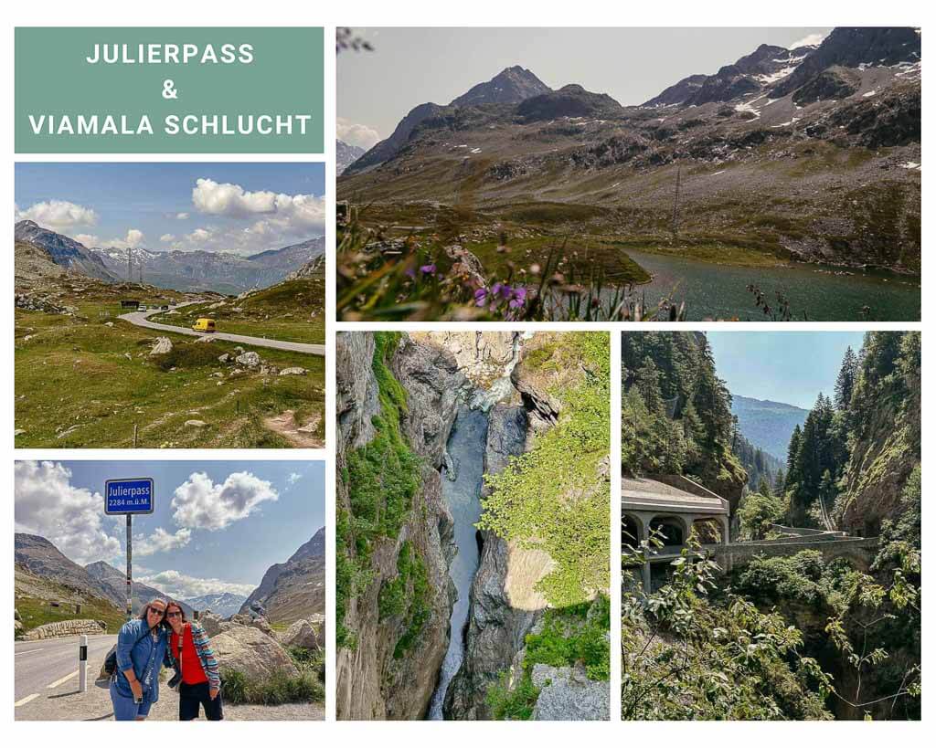 Grand Tour of Switzerland am Julierpass und der Viamala Schlucht