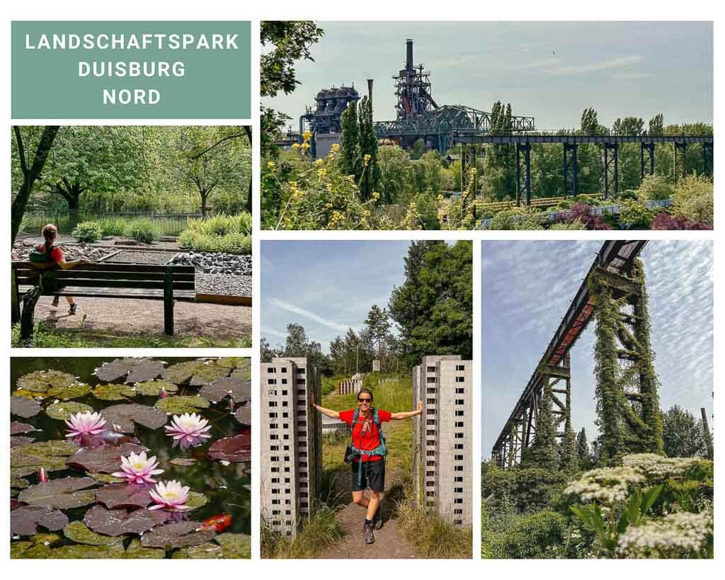 Wandern im Landschaftspark Duisburg-Nord