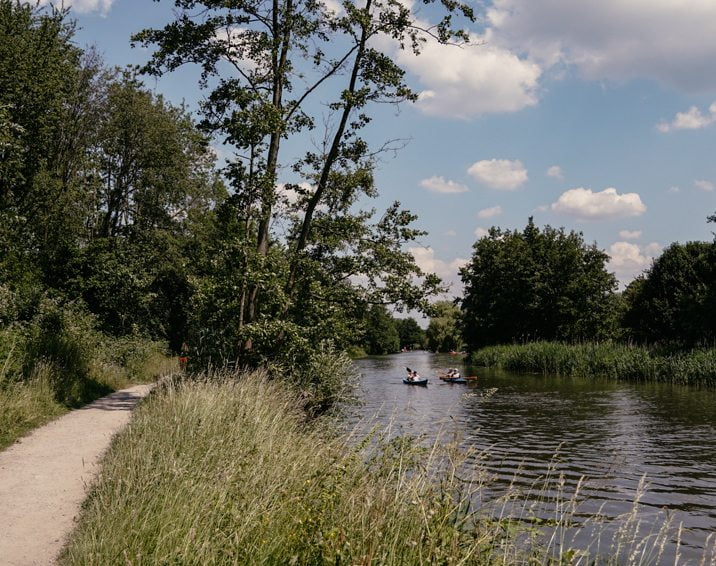 Wanderung Kromme Rijnpad in Utrecht