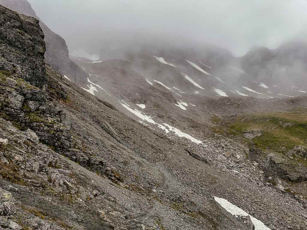 Stein- und Felsenlandschaft in der Silvretta Montafon