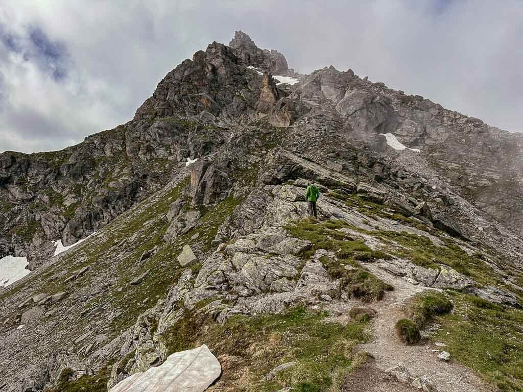 Hochmadererjoch auf der Montafoner H&uuml;ttenrunde