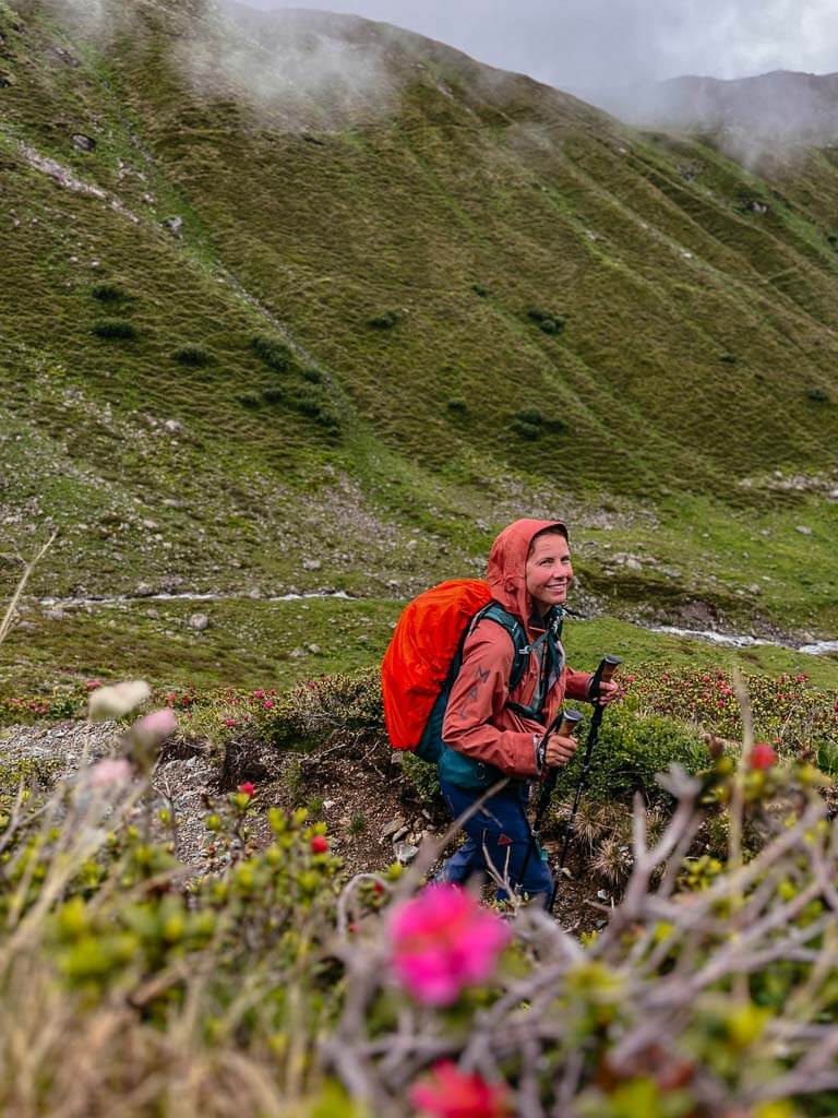 Couchflucht wandert auf der Montafoner H&uuml;ttenrunde im Vergaldnertal