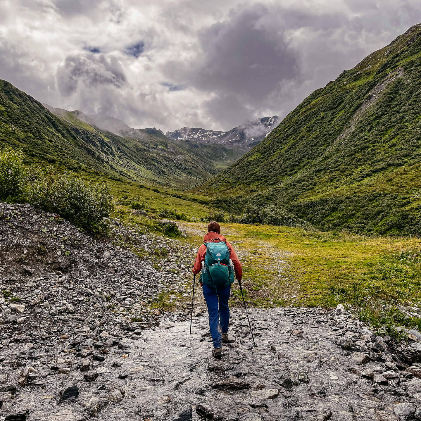 Couchflucht wandert im Vergaldnertal auf der Montafoner Hüttenrunde