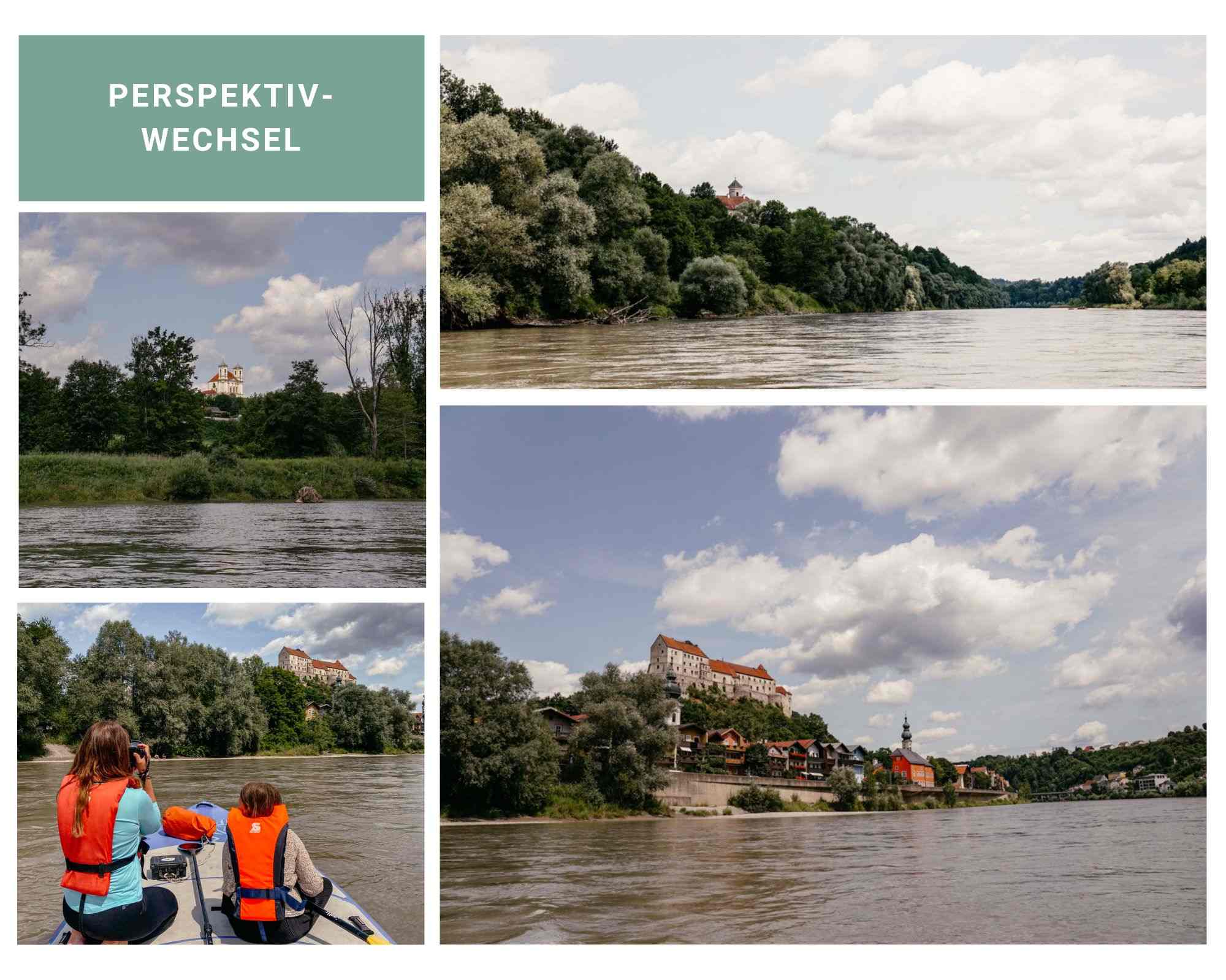 SUP Tour auf der Salzach
