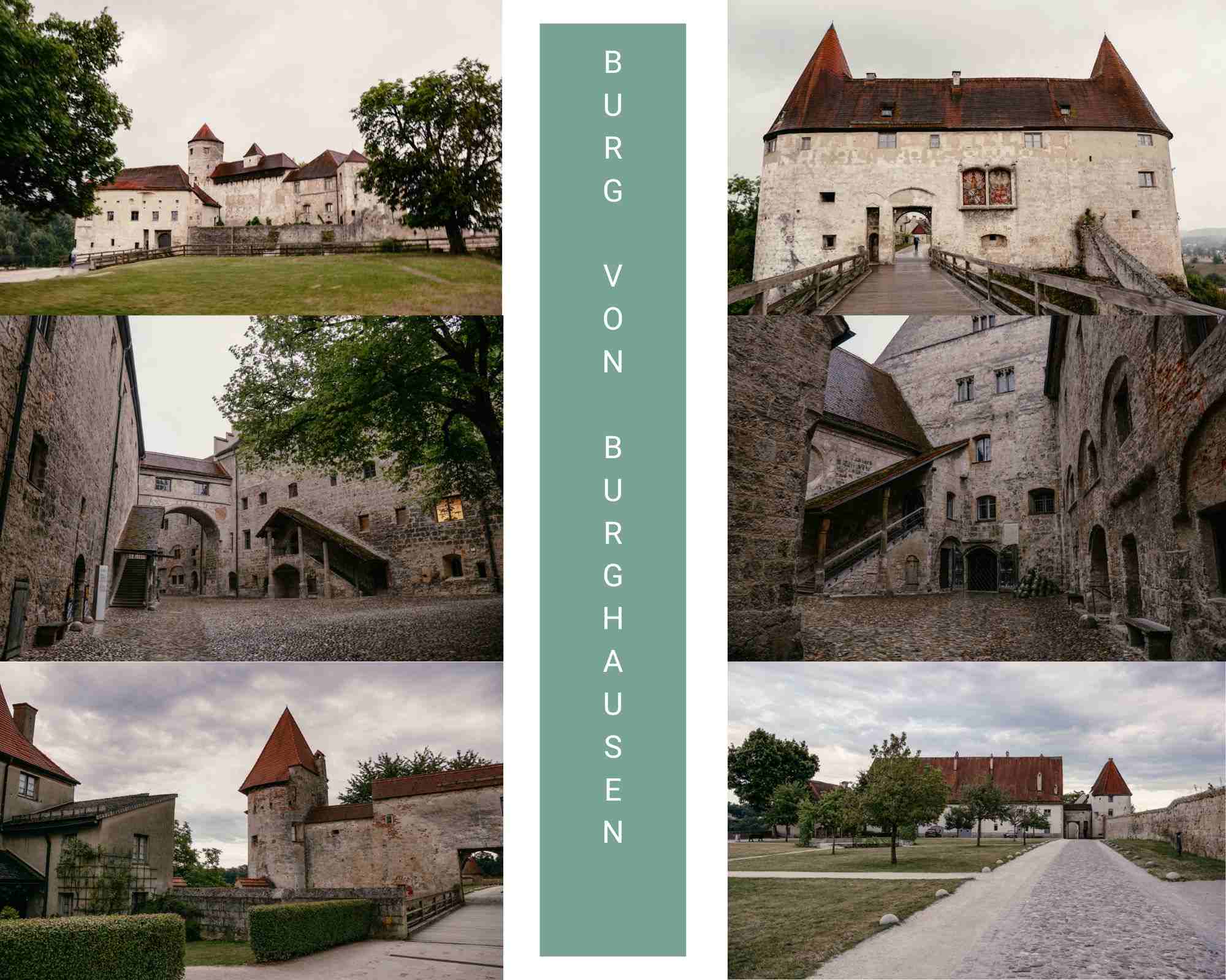 Burg Burghausen in der Region Inn-salzach
