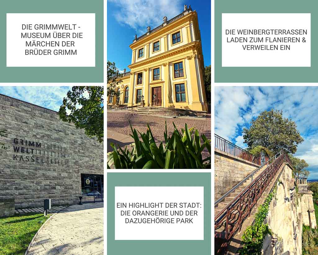 Kassel Sehensw&uuml;rdigkeiten Grimmwelt, Orangerie und Weinberg
