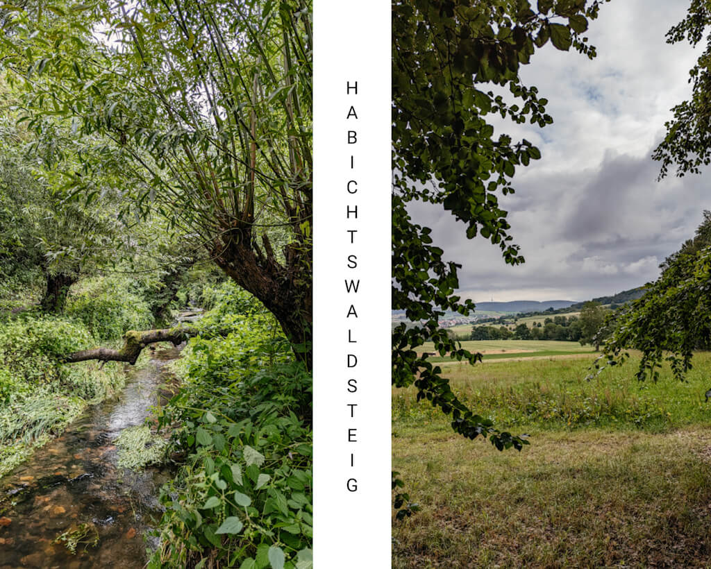 Habichtswaldsteig Wanderweg in Nordhessen