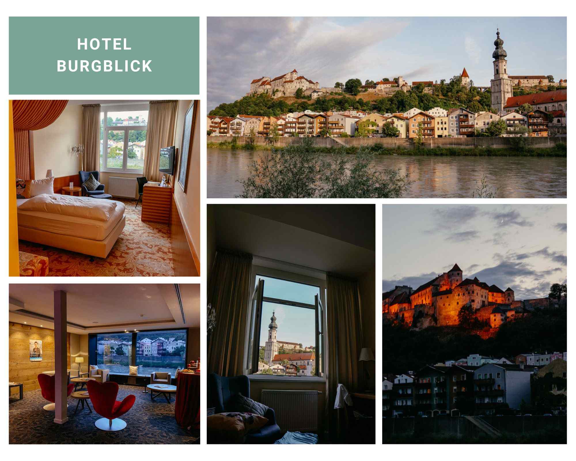 Hotel Burgblick Burghausen in der Region Inn-Salzach