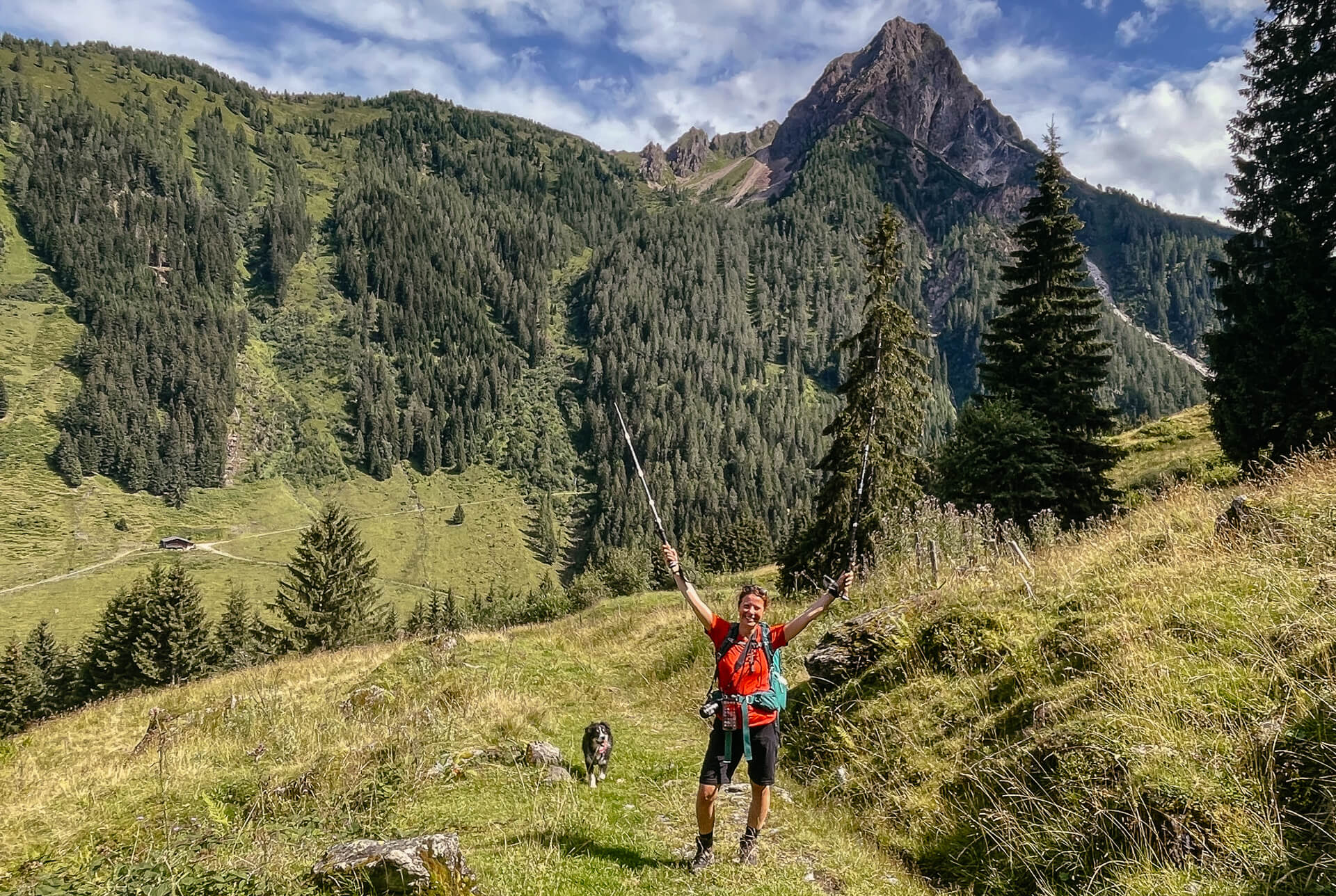 Couchflucht beim Wandern auf dem KAT Walk Alpin