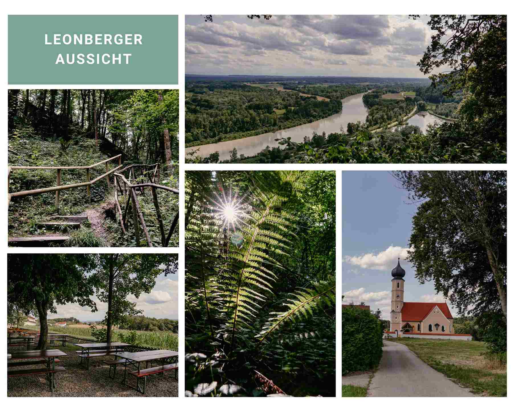 Aussicht Leonberg in der Region Inn-Salzach
