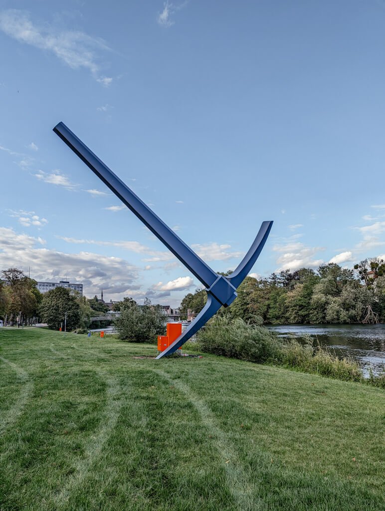 Am Ufer der Fulda in Kassel