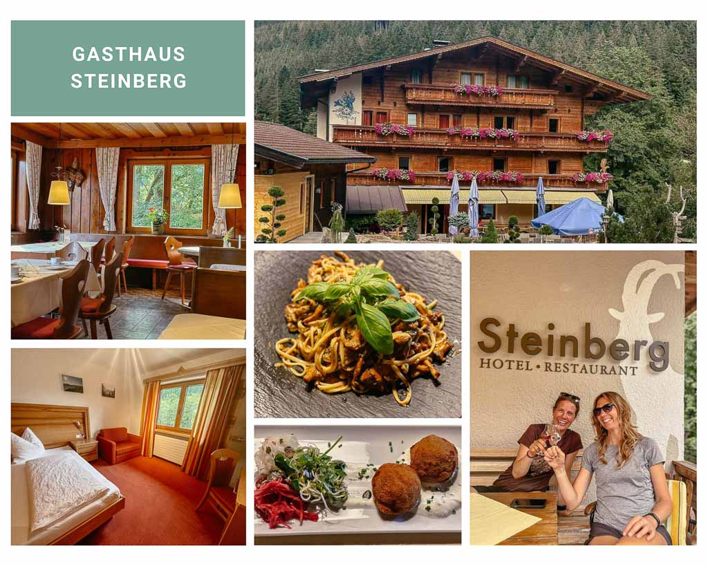 Gasthaus Steinberg in der Windau in den Kitzb&uuml;heler Alpen