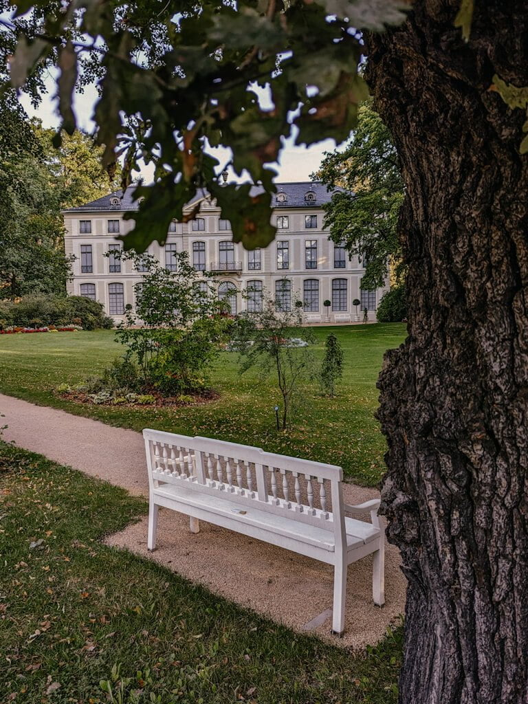 Sommerpalais in Greiz auf dem Elsterperlenweg