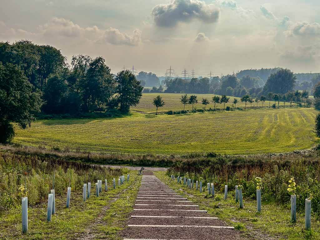 Landschaftsidylle an den Emscherauen in Castrop-Rauxel
