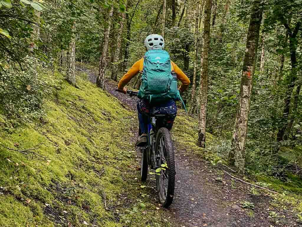Couchflucht beim Mountainbiken auf dem Brammen Trail an der Schurenbachhalde