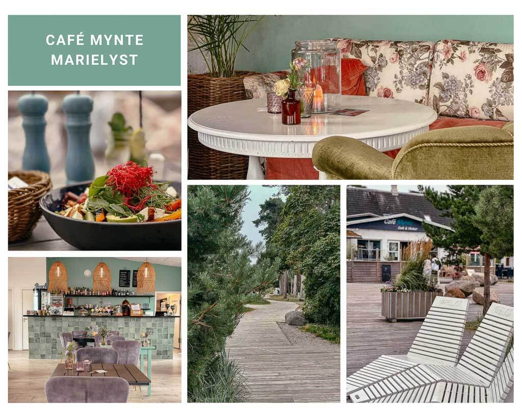 Caf&eacute; Mynte in Marielyst auf Falster in D&auml;nemark
