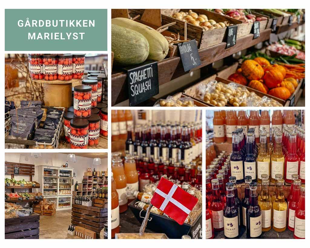 Hofladen G&aring;rdbutikken Marielyst auf Falster in D&auml;nemark