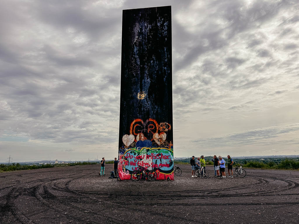 Bramme auf der Schurenbachhalde in Essen