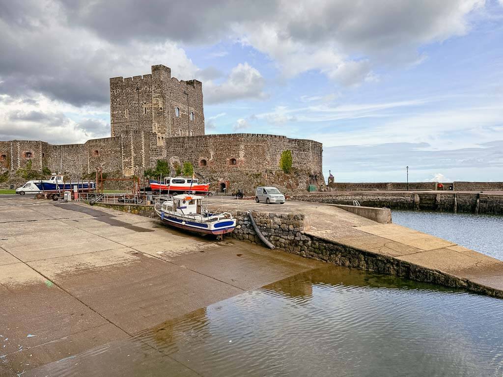 Carrickfergus Castle in Nordirland