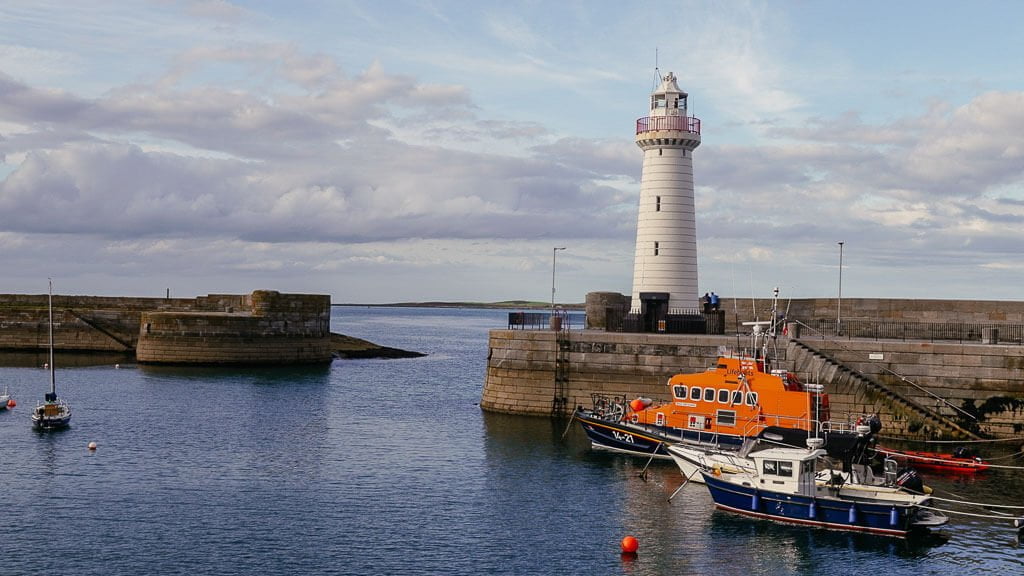 Leuchtturm in Donaghadee, Nordirland