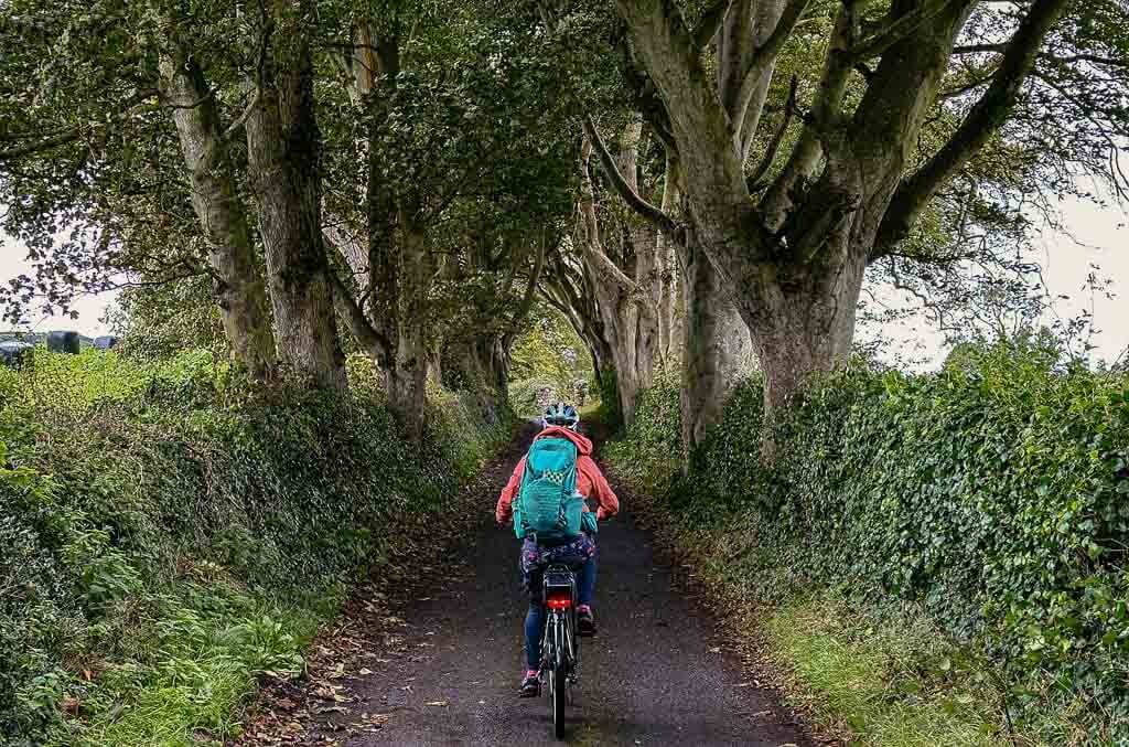 Radtour im Down County in Nordirland