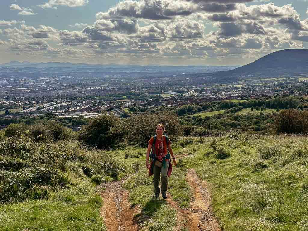 Wandern in Nordirland am Cave Hill in Belfast
