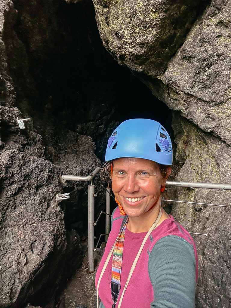 Wandern auf dem Gobbins Cliff Path in Nordirland