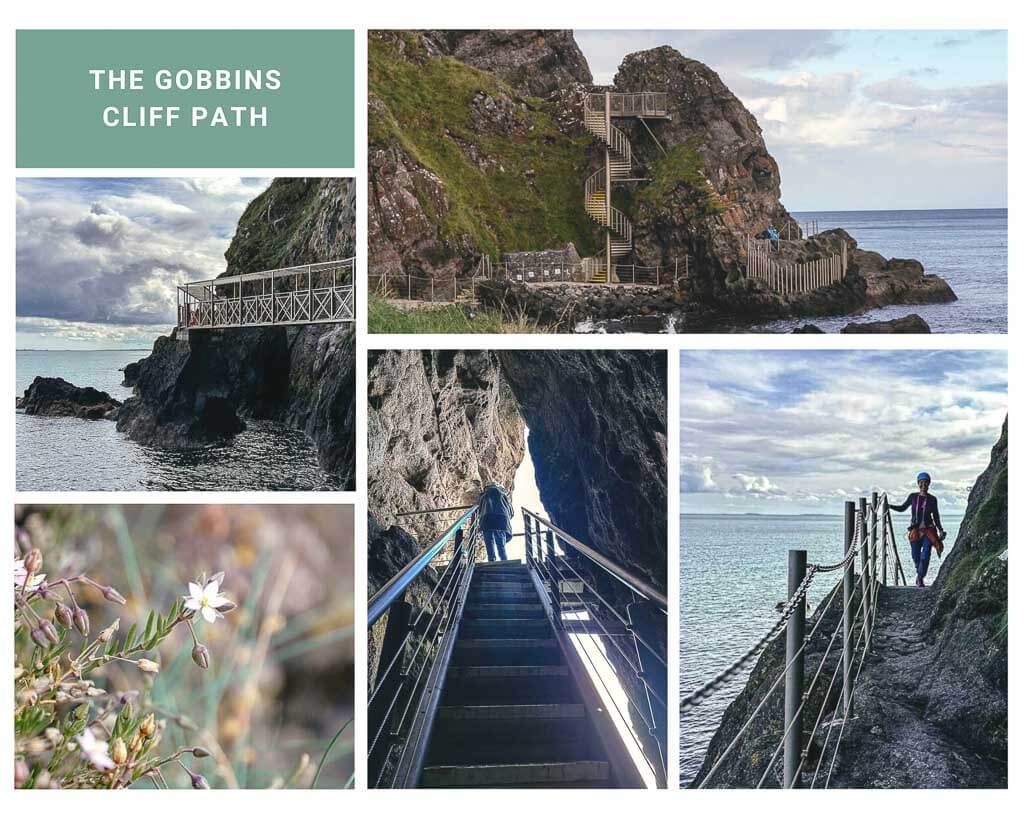 Wandern in Nordirland auf dem Gobbins Cliff Path