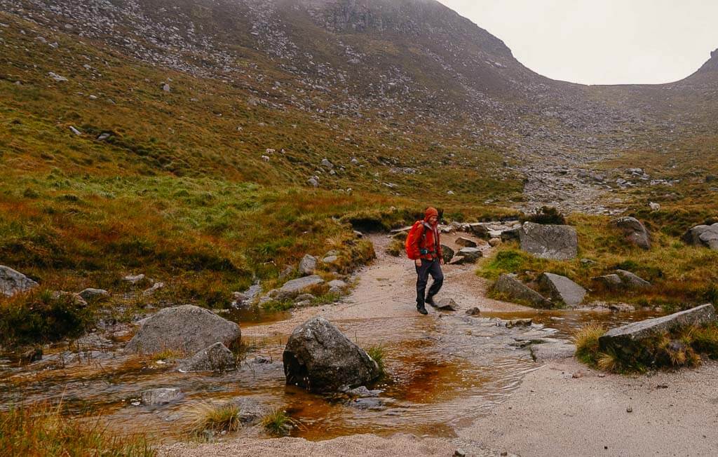 Wandern in den Mourne Mountains in Nordirland