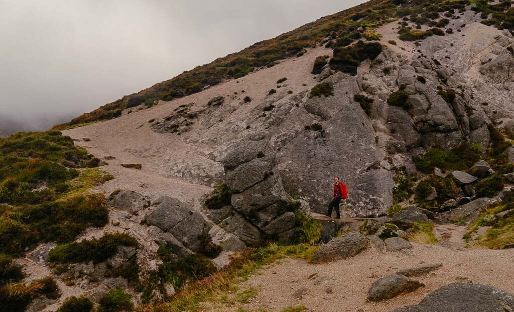 Wandern in den Mourne Mountains in Nordirland