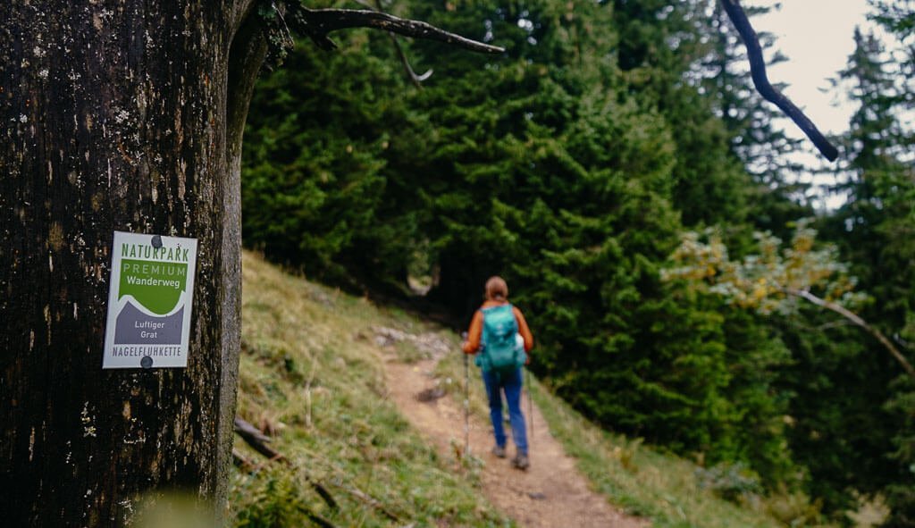Wandern im Lecknertal im Bregenzerwald/ Vorarlberg