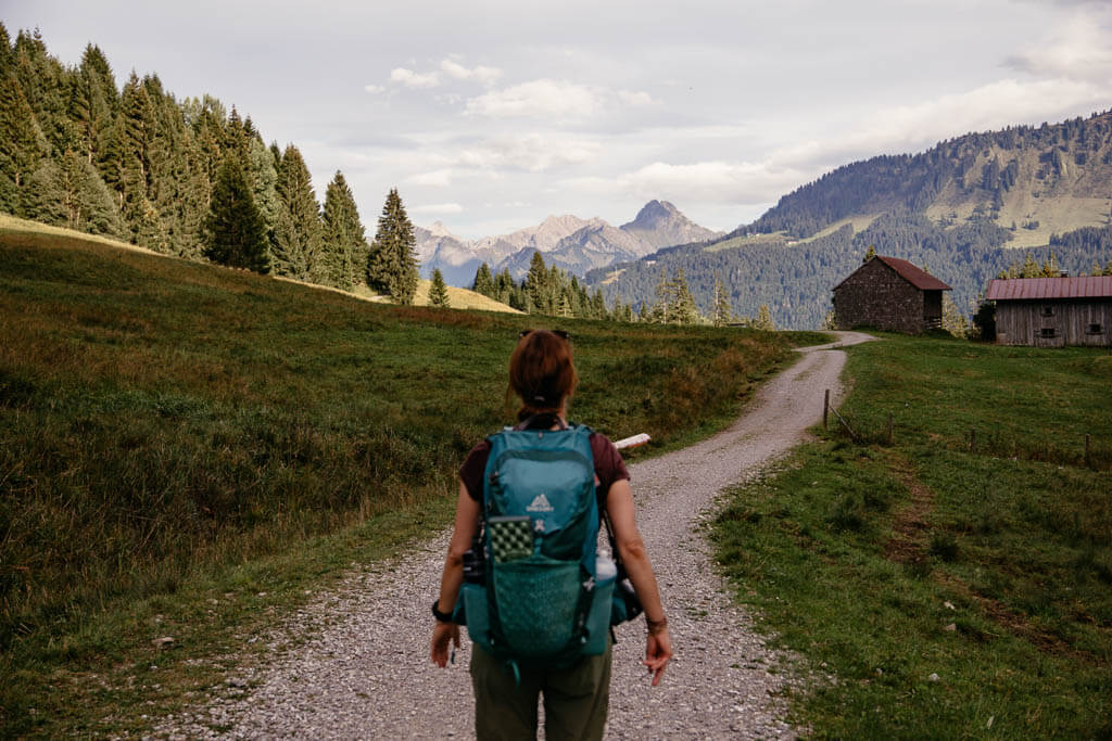 Vorarlberg - Wandern im Kleinwalsertal am H&ouml;rnlepass
