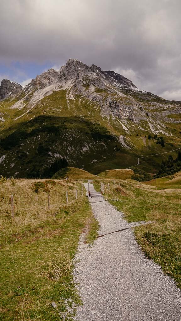 Vorarlberg wandern in der Region Lech Z&uuml;rs