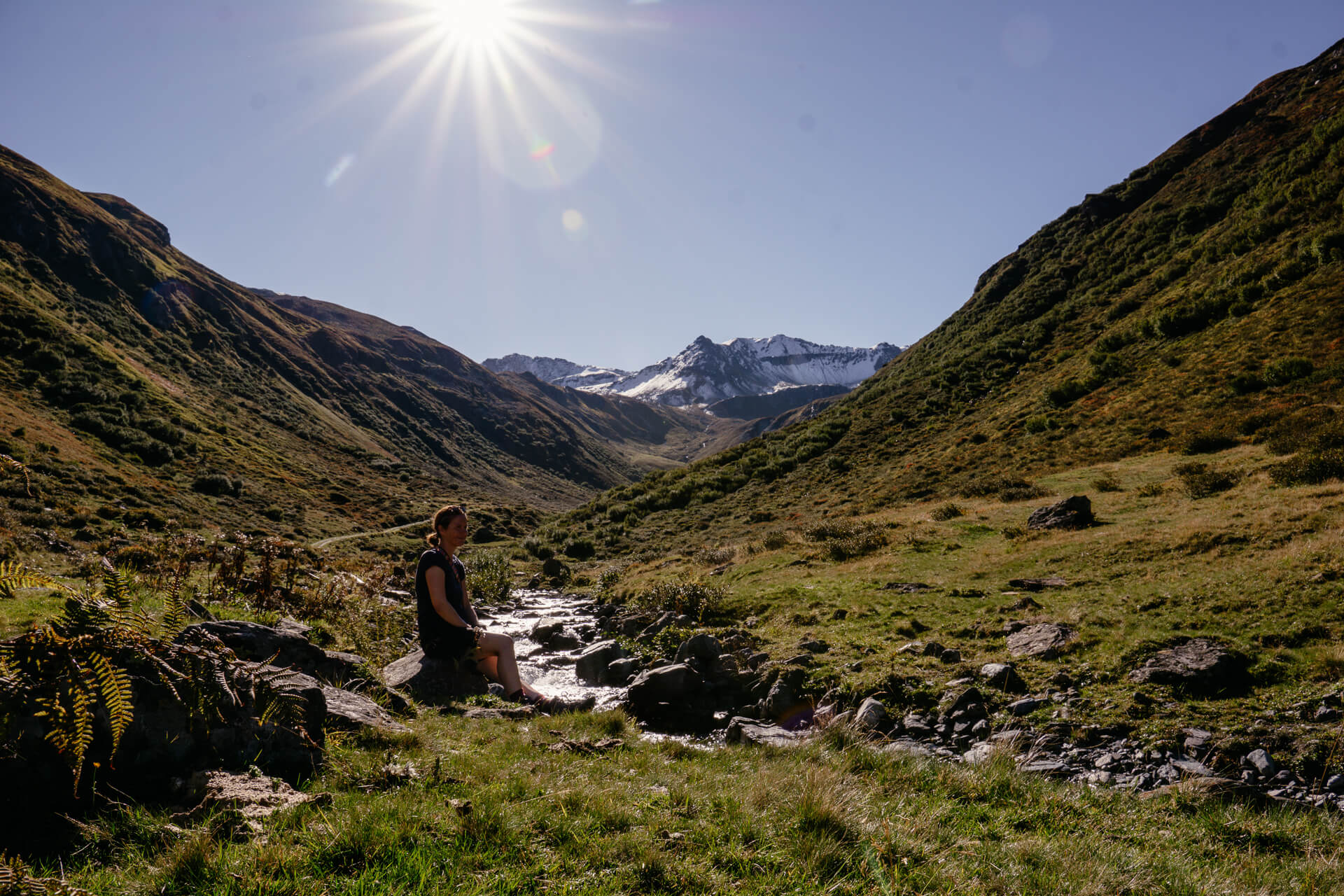 Wandern in Vorarlberg durch das Vergaldatal im Montafon