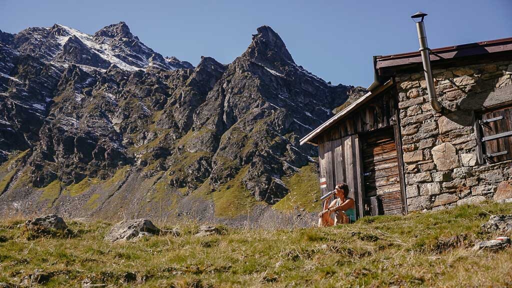 Vorarlberg wandern auf der Vergalda Rundwanderung zum Valzifenzjoch