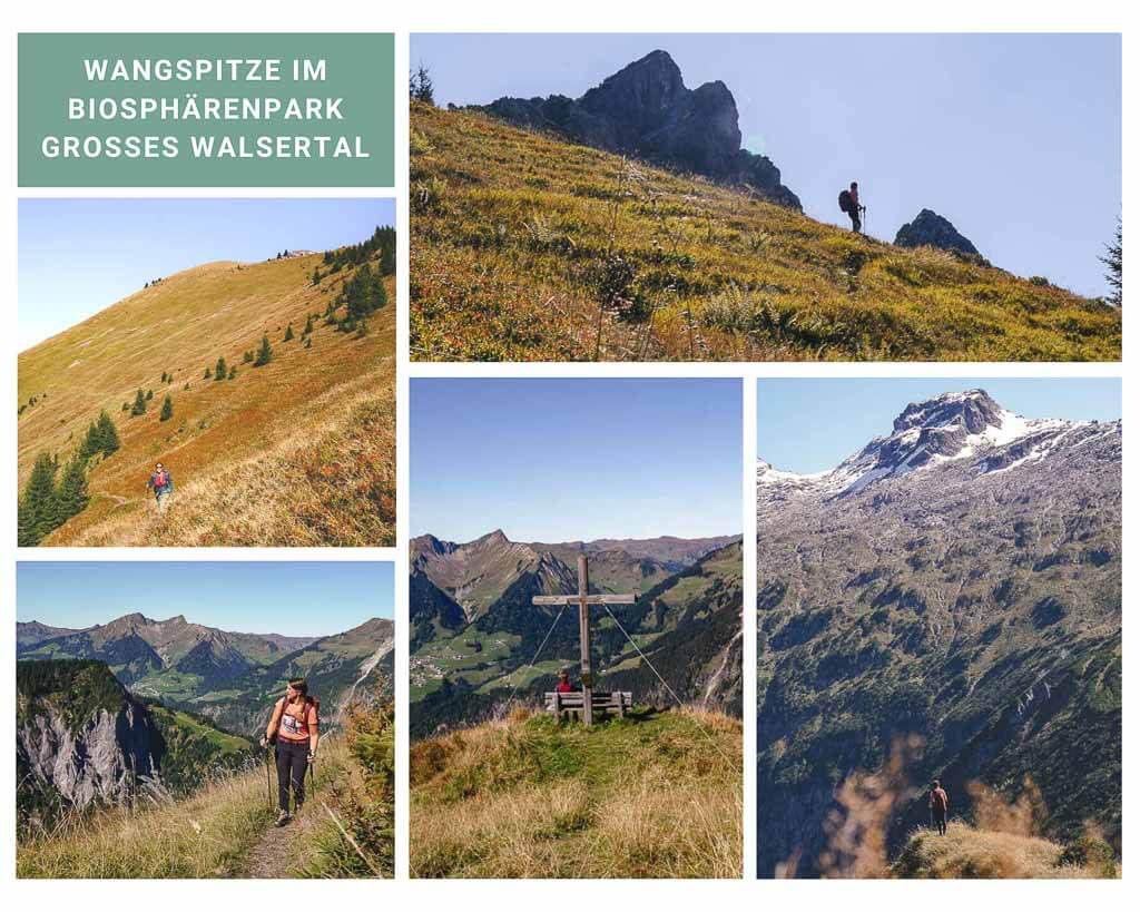 Wandern in Vorarlberg zur Wangspitze im Gro&szlig;en Walsertal